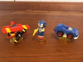Lego Dimensions 71244 Sonic Hedgehog w/ Speedster Car Tornado Plane Level Pack 