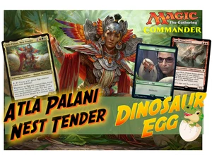 Atla Palani, Nest Tender MTG EDH Commander Deck , DINO EGGS! - Picture 1 of 8