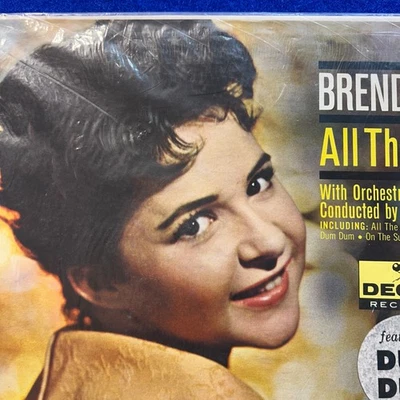 Brenda Lee  All The Way 1961 LP Record Vinyl Album DL 4176 VG+/VG+ MONO - Image 1 of 4