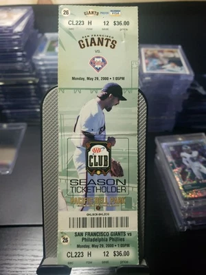Boleto SF Giants 2000 Foto 1 de 2