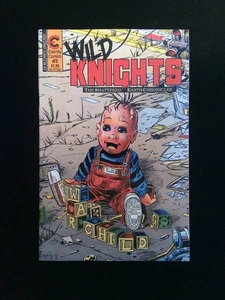 Wild Knights Shattered Earth Chronicles #3  ETERNITY Comics 1988 VF+ - Picture 1 of 1