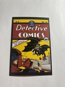 Mai 1939 Vintage Batman Postkarte Detektiv Comics Nr. 27 Replika - Bild 1 von 7