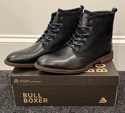 NEW! BullBoxer Vantage Boots (Men's Size US 12 / EU 45) in Black - B710-K8-4988C - Image 1 of 4