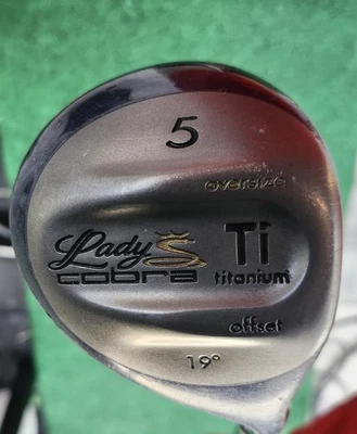 Lady Cobra Oversize Offset Ti 5 Wood 19° Womens Titanium Golf Club Right Handed  - Image 1 of 4