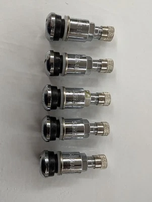 5 Motorhome High Pressure Metal Tyre Valve Bolt In Fiat Ducato Eldis Iveco Daily - Image 1 of 2