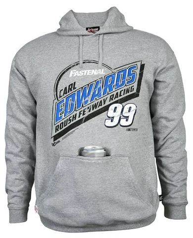 Carl Edwards Chase Authentics #99 Fastenal HUZU Hoodie FREE SHIP! Cover