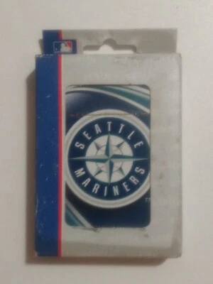 Baralho de cartas Seattle Mariners MLB Major League Baseball lacrado ver fotos - Imagem 1 de 2