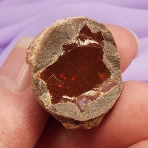 Natural Chocolate Opal, Flashes 'Express Your True Self' 8.5g SN37474 - Picture 1 of 4