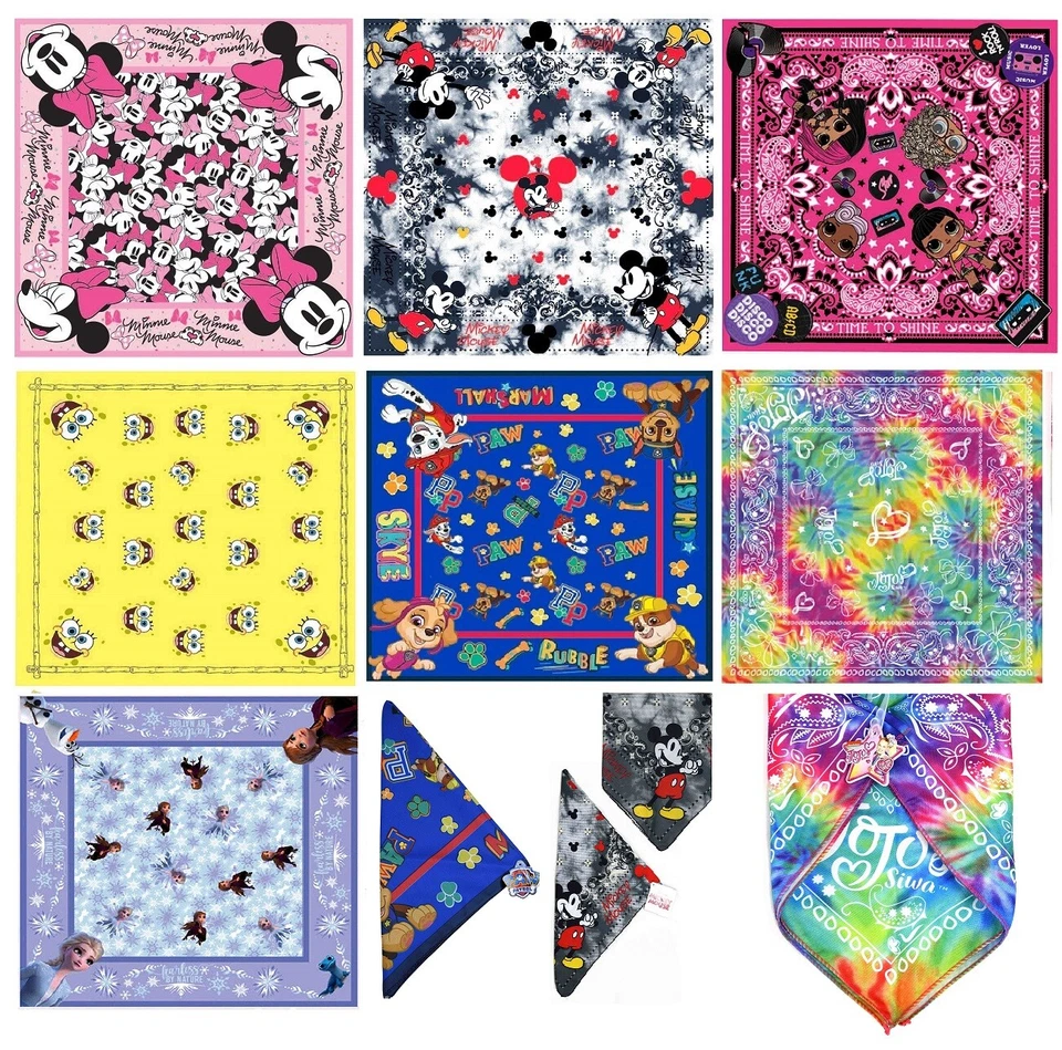 CLEARANCE Máscara Facial Disney Bandana Lenço Lenço Tiara, Envoltório para Pescoço  - Imagem 1 de 1