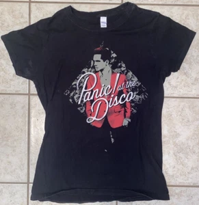 Panic at the Disco Brendon Urie T-Shirt XL Black Band Tee Tour Music Concert - Picture 1 of 11
