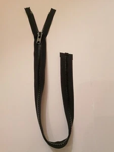  Reißverschluss YKK.Teilbar.Schwarz 70cm. Extra breit - Bild 1 von 4