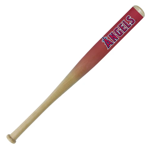 MLB Coopersburg LA Angels 34-Inch Hardwood Team Logo Bat Wall Mount Brand New Cover