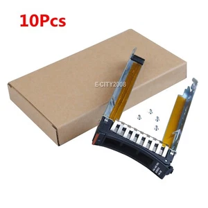 10PCS IBM 44T2216 2.5" SAS HHD Drive Caddy Plateau pour x3650 x3550 x3500 x3400 - Photo 1/7
