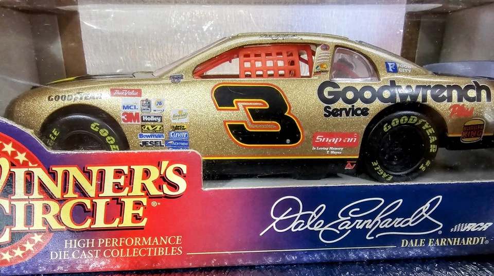 Dale Earnhardt Die Cast 1 24 Winner Circle Collectible Series NASCAR 50th