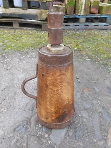 ANTIQUE RUSTIC ELM AND IRON JACK - Picture 1 of 9