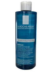 La Roche-Posay Kerium Extra Gentle Shampoo 400ml-Sensitive Scalp & Normal Hair - Picture 1 of 5