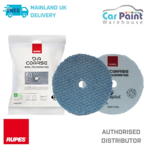 Rupes BigFoot 9.NW130H Blue COARSE Wool Polishing Pad 130mm Detailing For LHR15 - Picture 1 of 9