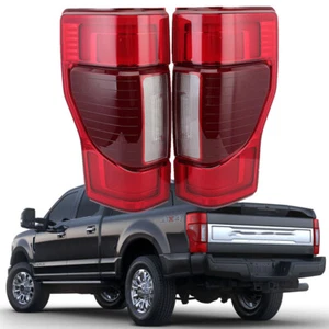 2PCS Left&Right LED Tail Light Brake W/Blind Spot For Ford F250 2020-2021 2022 - Foto 1 di 8