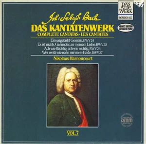 2LP Gtfld BACH Cantatas B.24-26 HARNONCOURT Concentus Musicus Vienna TELDEC DMM - Picture 1 of 3