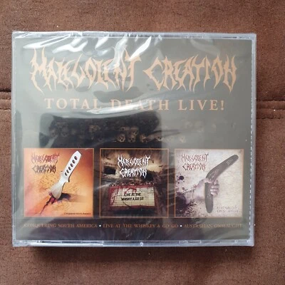 Malevolent Creation - Total Live Death CD - Image 1 of 2