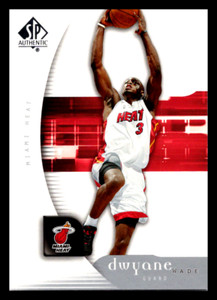 2005 SP Authentic Dwyane Wade #44 Miami Heat