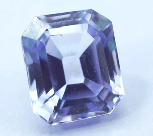 3.90 Ct Natural  Bi-Color Sapphire Certified  Cushion Cut Montana Loose Gemstone - Picture 1 of 5