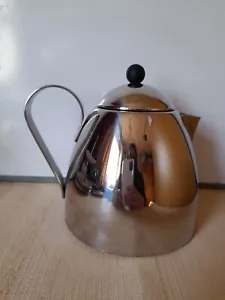Vintage Marks And Spencer M&S Stainless Steel Teapot With Mirror Finish - Picture 1 of 14