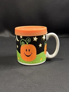 Vintage Flowers Inc Balloons Halloween Mug With Lid #607300 - Picture 1 of 5