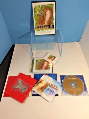 Кельтская женщина CD и DVD лот + "Рождественское золотое украшение" очень отличном Бесплатная доставка - Изображение 1 из 4
