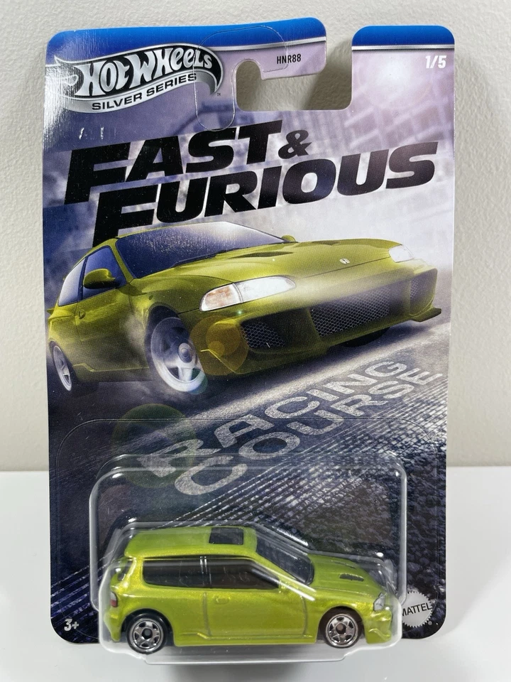 Hot Wheels Silver Series Fast & Furious HONDA CIVIC EG - image 1 of 1