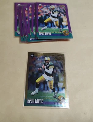 Brett Favre 1994 Score #142  26 card Lot With Gold Zone Green Bay Packers! HOF! - Image 1 of 2