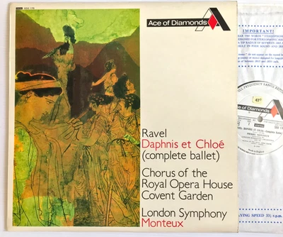 Ravel Daphnis et Chloe Monteux Decca SDD 170 Grvd FFRR SXL 2164 Reissue - Image 1 of 4
