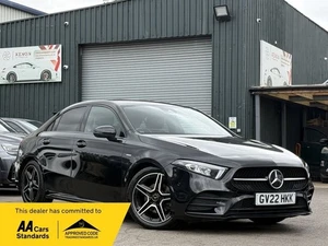 2022 Mercedes-Benz A-Class 1.3 A180 AMG Line Edition (Executive) Saloon 4dr Petr - Picture 1 of 24