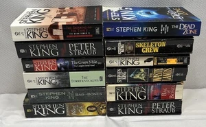 Stephen King Paperback Lot Of 12 The Bachman Books Dead Zone Bag Of Bones - Imagen 1 de 9