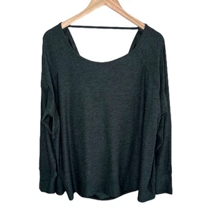 Spanx SkySoft Open Back Moisture Wicking Long Sleeve top 2X 50879R - Picture 1 of 12