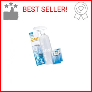 Dazz Window and Glass Cleaner Starter Kit (1 Reusable Spray Bottle, 2 Refills) N - Picture 1 of 2