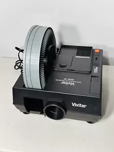 Vivitar 2000AF 35mm Diaprojektor Fernbedienung S-100 Rotary Slide Tray getestet Vintage - Bild 1 von 5