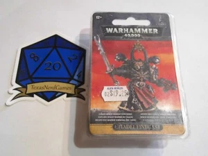 x1 Chaos Sorcerer Chaos Space Marines Finecast New Sealed Warhammer 40k 43-69 - Picture 1 of 3