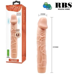 Vibratore realistico dildo fallo donna uomo vibrante vaginale anale xxl sex toys - Foto 1 di 8