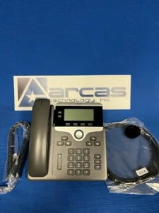 Cisco CP-7821-K9 IP Phone - Tested - Warranty - Complete - Very Nice - Picture 1 of 4