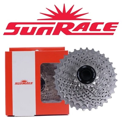 SunRace 11 Speed Cassette 11-32t Silver fits Shimano Sram Sunrace Road Bike - Image 1 of 3