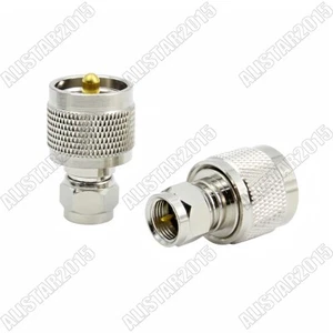 10x Enchufe Macho F a UHF PL-259 PL259 Adaptador Enchufe Macho Conector RF Tipo F a UHF - Imagen 1 de 5