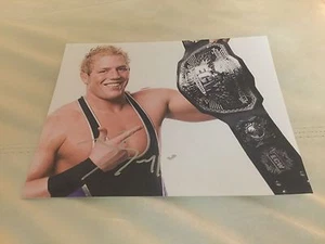 Jack Swagger Firmado WWE ECW CHAMPION - Imagen 1 de 1