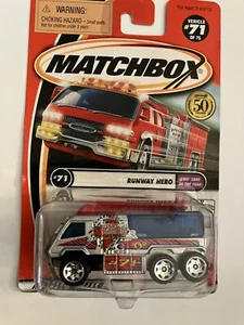 Matchbox Runway Hero Kids Cars Of the Year Series #71/75 50th Anniversary 2002 - Picture 1 of 3