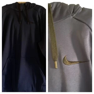 Nike Swoosh Terma-FIT Pullover Hoodie Navy Blue Sweatshirt Athletic Wear S XXL - Bild 1 von 11