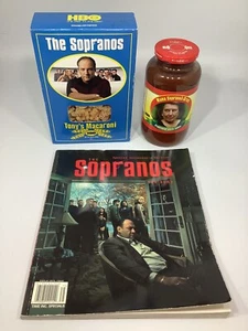 HBO The Sopranos Tony’s Macaroni Mama Soprano’s Gravy Sauce Collector’s Book - Picture 1 of 14