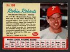 1962 Post Cereal #198 Robin Roberts Philadelphia Phillies