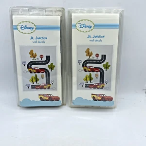 KidsLine Disney Cars Jr. Junction Wall Decals Lightning Road Signs Lot Of 2 - Picture 1 of 8