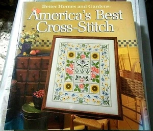 Better Homes & Gardens America’s Best Cross Stitch 1988 Hardcover Buch KOSTENLOSER VERSAND - Bild 1 von 1