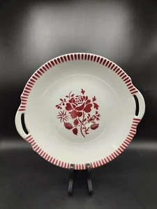Joli plat en porcelaine, Lunéville, Modèle EVIAN - Picture 1 of 9
